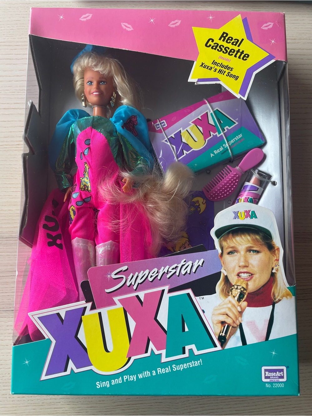 Xuxa Superstar Doll with Real Cassette
